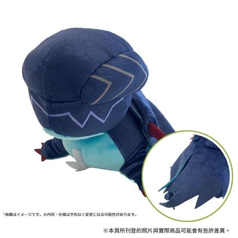 CAPCOM 魔物獵人 Q版布偶 絨毛玩偶 黑蝕龍 娃娃