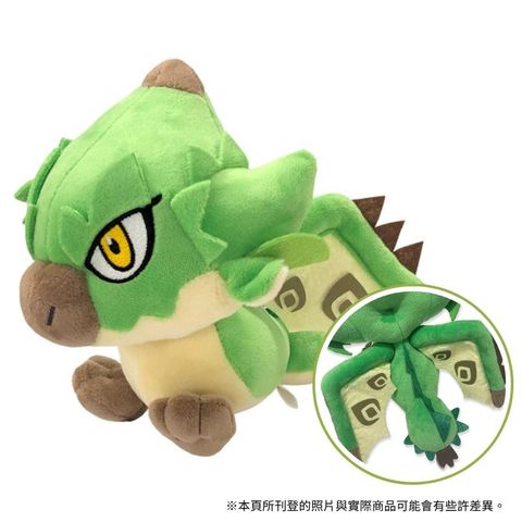 CAPCOM 卡普空 魔物獵人 玩偶 娃娃 雌火龍