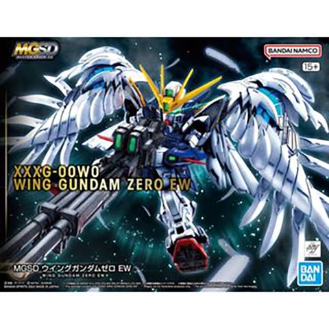 【BANDAI 萬代】鋼彈W MGSD WING GUNDAM ZERO 飛翼鋼彈零式 天使鋼彈