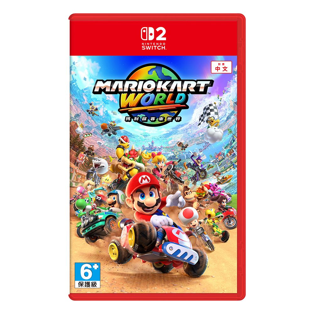 6保護級NINTENDOSWITCH.MARIOKARTWORLD瑪利歐中文