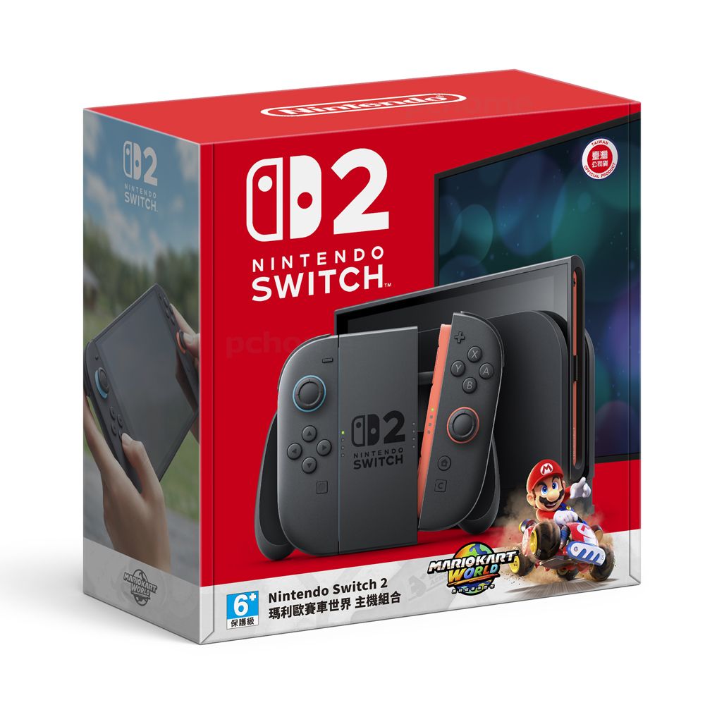 Nintendo 任天堂  Switch 2 (NS2)  瑪利歐賽車世界 主機組合