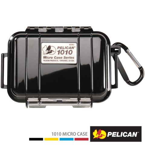 美國PELICAN 1010 微型防水氣密箱-(黑)