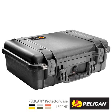 Pelican 派力肯 美國 1500NF 氣密箱-空箱(黑)