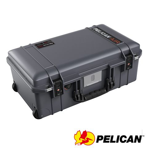 美國 PELICAN 1535TRVL Air 輪座拉桿超輕氣密箱-(灰)(PC015350-0080-185)