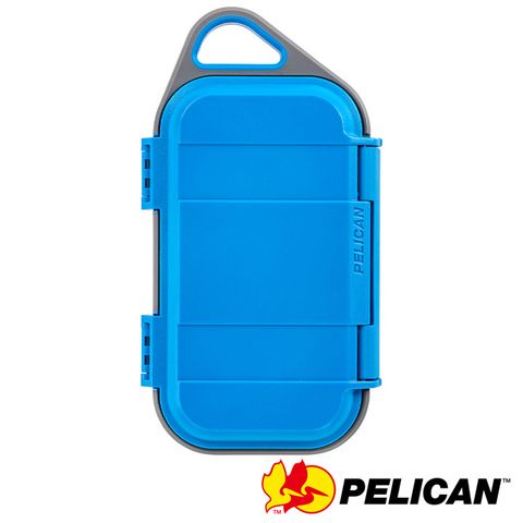 Pelican 派力肯 美國  G40 GOCASE 微型防水氣密箱-(藍灰)(PCGOG400-0000-BLU)