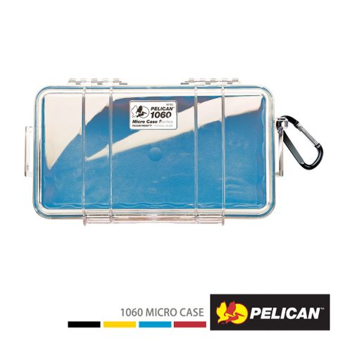 Pelican 派力肯 1060 透明防水盒(藍)(PC1060-026-100)