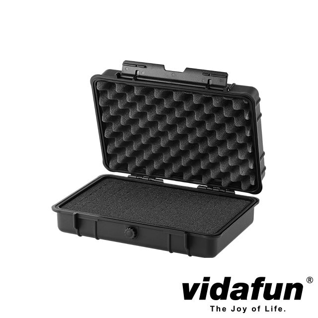 Vidafun  V08 防水耐撞收納盒 黑色