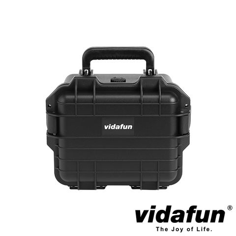 Vidafun V09 防水耐撞收納箱 黑色