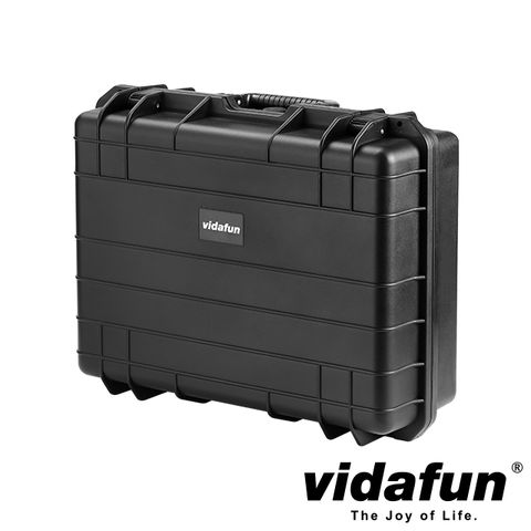 Vidafun V20 防水耐撞提把器材收納箱 黑色