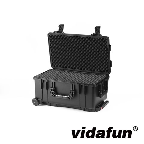 Vidafun V26 滾輪防水氣密收納箱 黑色