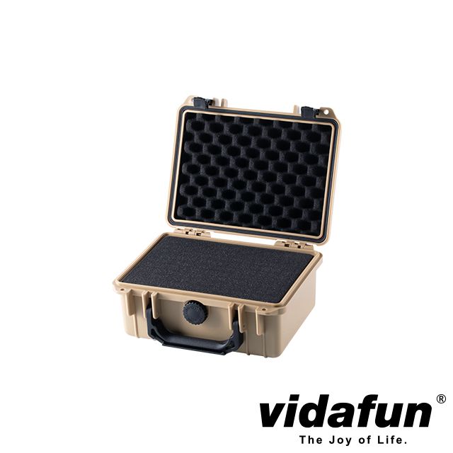 Vidafun  V10 防水耐撞收納箱 沙黑色