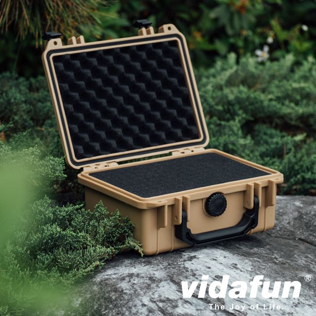 Vidafun  V10 防水耐撞收納箱 沙黑色