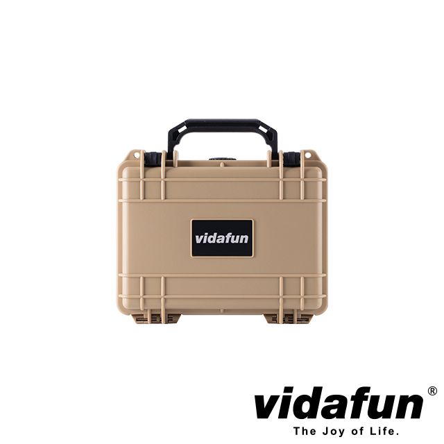 Vidafun  V10 防水耐撞收納箱 沙黑色