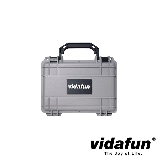 Vidafun  V07 防水耐撞提把收納盒 灰黑色