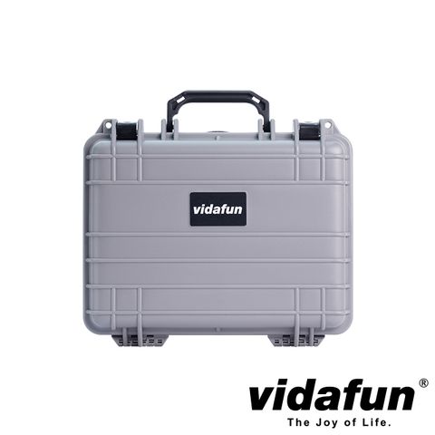 Vidafun V12 防水耐撞收納箱 灰黑色