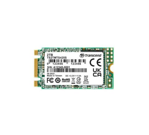 Transcend 創見 MTS425S 2TB M.2 2242 SATA Ⅲ SSD固態硬碟 (TS2TMTS425S)