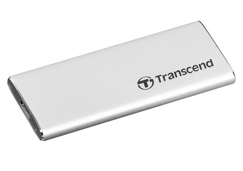 Transcend 創見 ESD260C 500GB USB3.1/Type C 雙介面行動固態硬碟 - 晶燦銀 (TS500GESD260C)