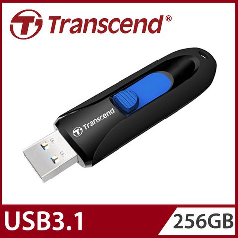 Transcend 創見 256GB JetFlash790 USB3.1隨身碟-經典黑 (TS256GJF790K)