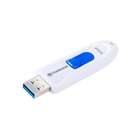 【Transcend 創見】512GB JetFlash790 USB3.1隨身碟-典雅白(TS512GJF790W)