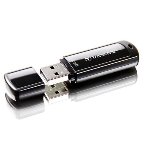 Transcend 創見 128GB JetFlash700 USB3.1隨身碟-經典黑-專