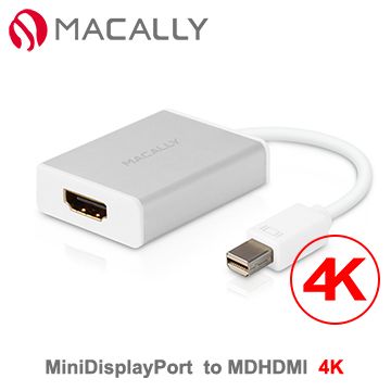 Macally MiniDisplayPort to HDMI 4K 轉接線