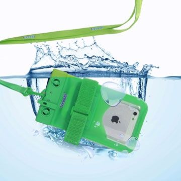 正品Tteoobl T-9D 4.5吋以下防水袋(耐壓20米)附呼救功能_綠