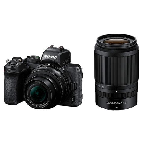 雙鏡▼贈UV+相機減壓背帶+多功能清潔組Nikon Z50 16-50mm+50-250mm 公司貨登錄保固至兩年
