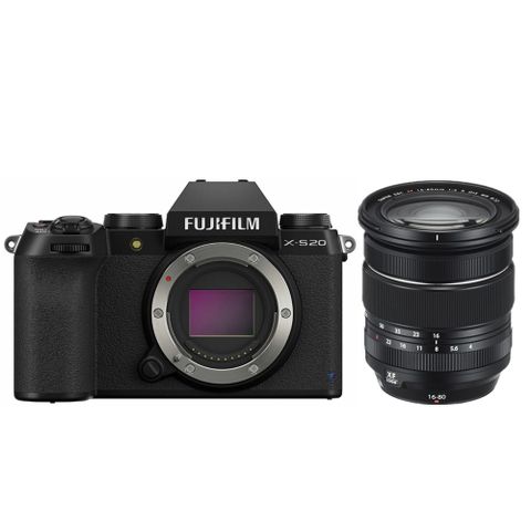 FUJIFILM 富士 X-S20+XF 16-80mm F4 單鏡組(XS20 1680，公司貨)128G全配組