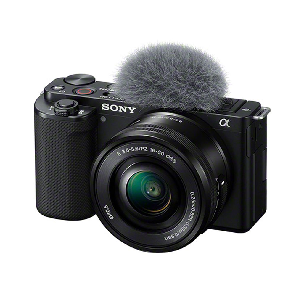 SONY Vlog camera ZV-E10 + SELP1650 標準單鏡組黑(公司貨) - PChome