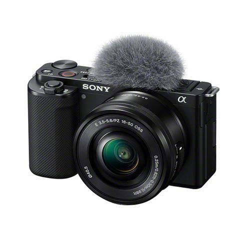 ▼好禮加碼贈SONY Vlog camera ZV-E10 + SELP1650 標準單鏡組 黑 (公司貨)