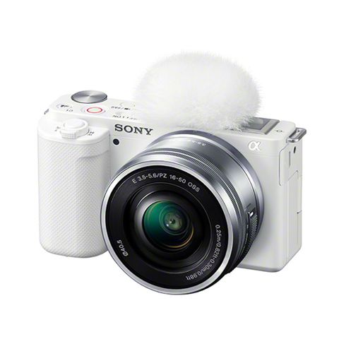 ▼好禮加碼贈SONY Vlog camera ZV-E10 + SELP1650 標準單鏡組 白 (公司貨)