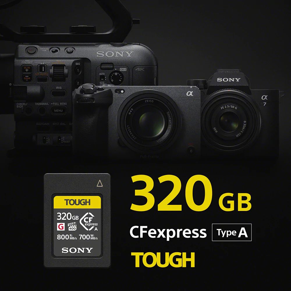 SONY 索尼CEA-G320T 320G 320GB 800MB/S CFexpress Type A TOUGH 高速