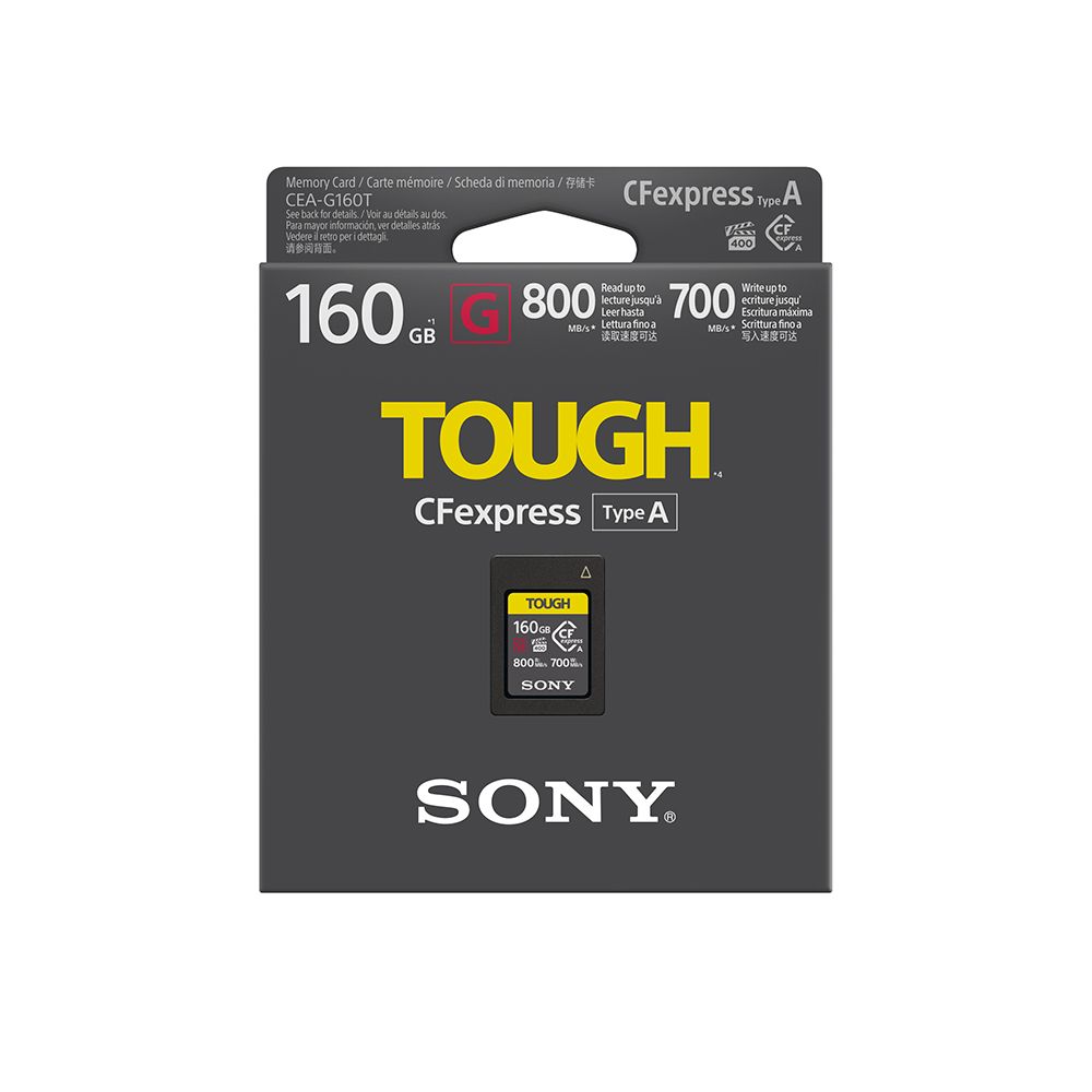 SONY 索尼   CEA-G160T 800MB/S CFexpress Type A TOUGH 高速記憶卡 公司貨 160G 160GB