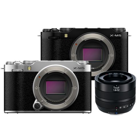 FUJIFILM 富士 X-M5 單機身 + Zeiss Touit 1.8/32 鏡頭 公司貨