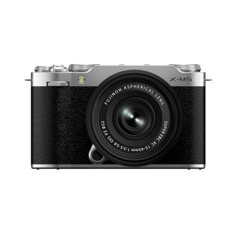 FUJIFILM X-M5 XC15-45mm F3.5-5.6 OIS PZ 銀色 平行輸入