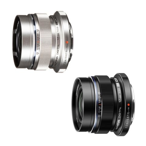 Olympus 奧林巴斯 M.Zuiko Digital ED 12mm f/2 Lens 廣角定焦鏡 (平行輸入)