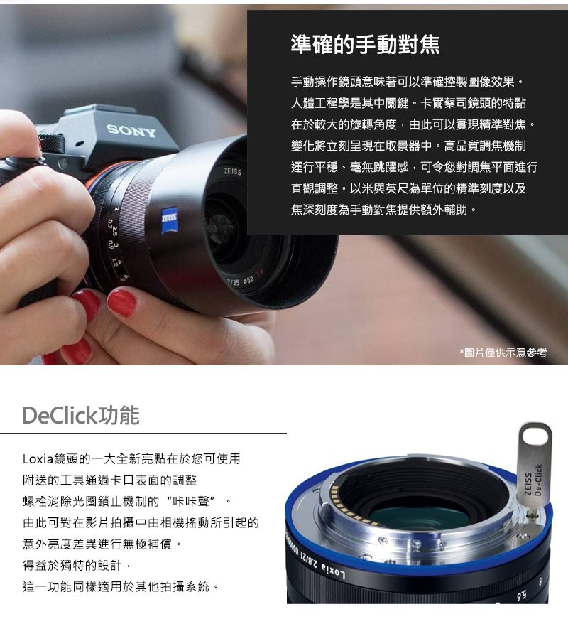 Carl Zeiss Loxia 2/50 (公司貨) For E-mount - PChome 24h購物