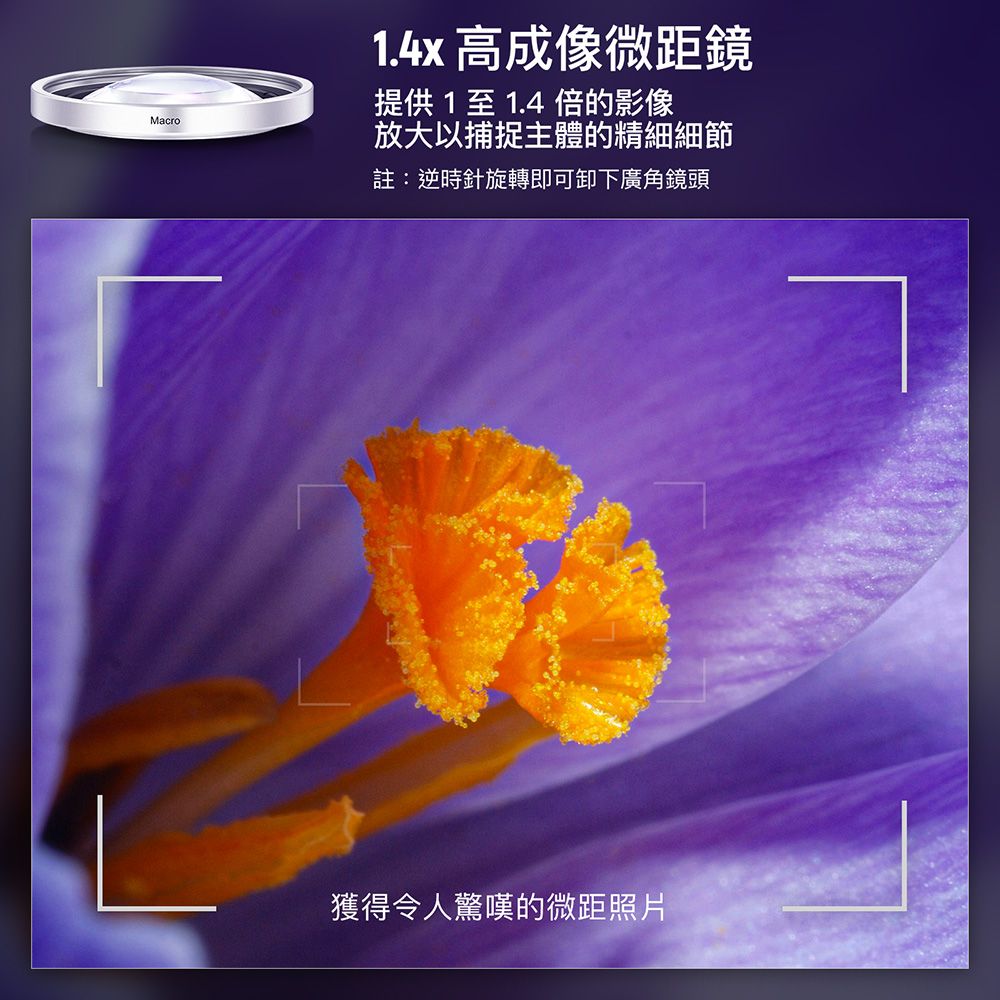 NEEWER 紐爾 LS-47 Fujifilm X100 系列專用 49 mm x 0.75廣角 & x1.4 微距 轉接鏡頭組