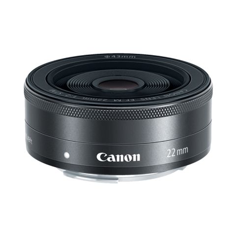 EF-M 適用▼贈UV保護鏡+多功能清潔組Canon EF-M 22mm f/2 STM 纖薄廣角鏡頭 (平行輸入)-彩盒