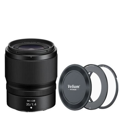Nikon NIKKOR Z 35MM F/1.4 & EDGE 快磁1/8黑柔套組 國祥公司貨