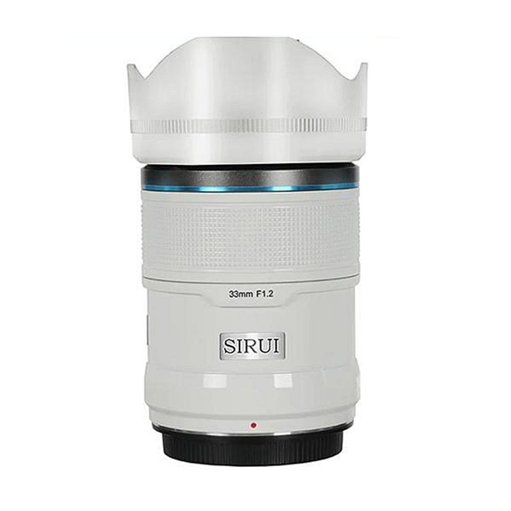 SIRUI 思銳   33mm F1.2 狙擊系列 APS-C 自動對焦 鏡頭(33 F1.2,公司貨)陶瓷白