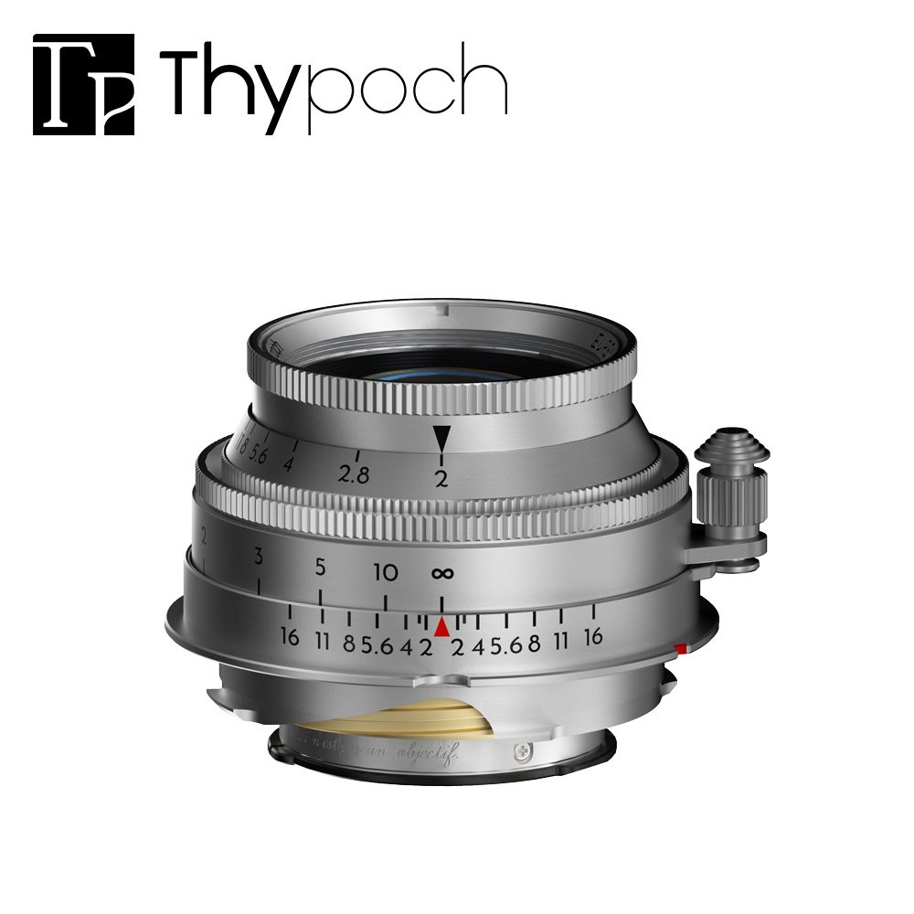  Thypoch Eureka 50mm F2 鏡頭 鋁合金-輕量版 公司貨 For Leica M 接環