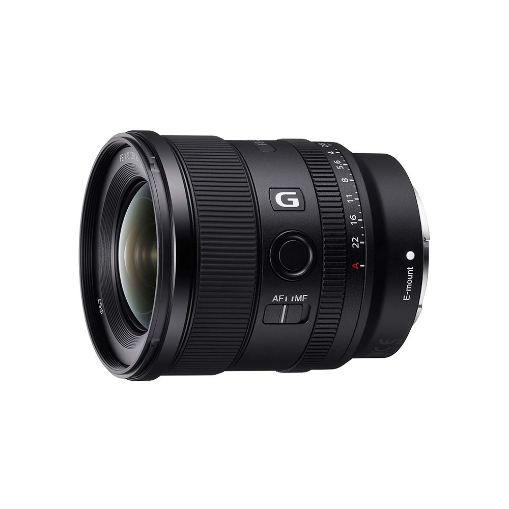 SONY 索尼  FE 20mm F1.8 G 大光圈超廣角定焦鏡頭 公司貨 SEL20F18G