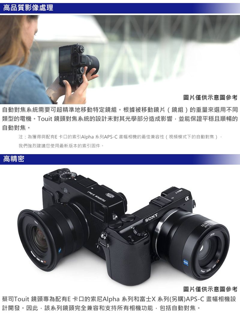 蔡司Zeiss Touit 1.8/32 公司貨For X-mount - PChome 24h購物