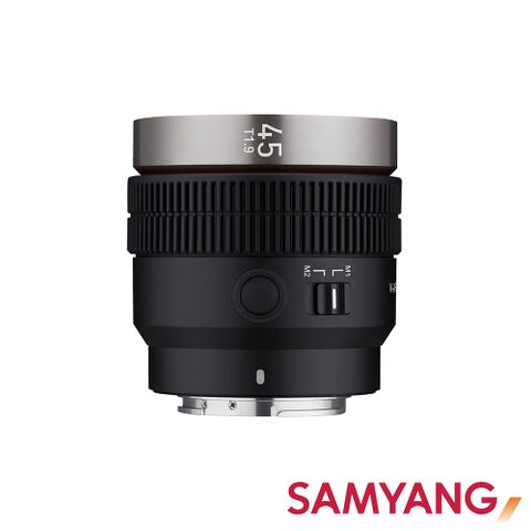 SamYang 三陽光學 V-AF 45mm T1.9 FE 自動對焦電影鏡 for Sony FE (公司貨)