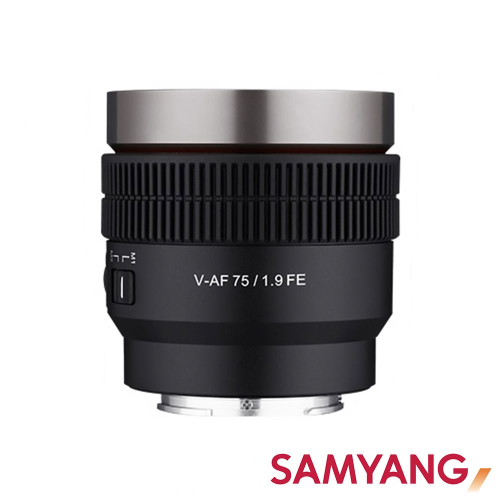 SamYang 韓國 V-AF 75mm T1.9 FE 自動對焦電影鏡 Sony FE 公司貨