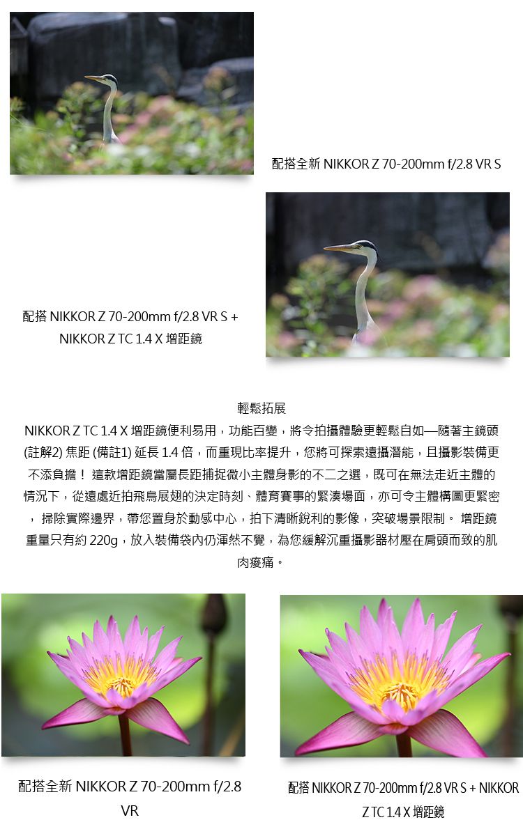 Nikon NIKKOR Z TELECONVERTER TC-1.4x 增距鏡(平行輸入) - PChome 24h購物