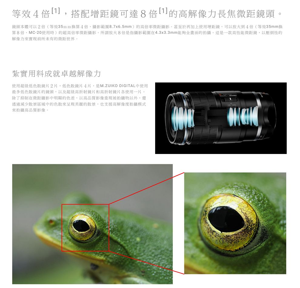 OLYMPUS奧林巴斯 M.ZUIKO DIGITAL ED 90mm F/3.5 Macro IS PRO - 詳情2
