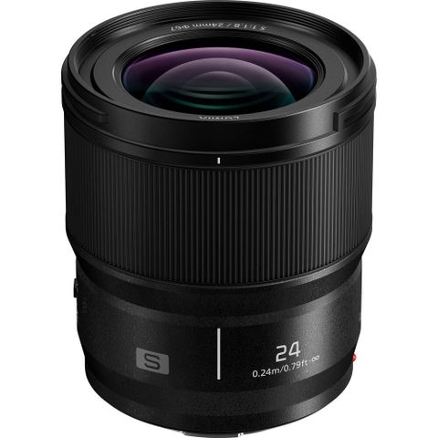 Panasonic 國際牌 LUMIX S 24mm F1.8 鏡頭 公司貨 S-S24《廣角定焦鏡頭》