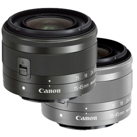 廣角鏡★贈UV鏡+多功能清潔組Canon EF-M 15-45mm F3.5-6.3 IS STM 平行輸入-彩盒